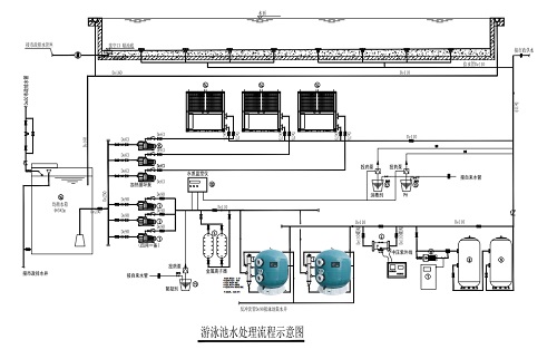 游泳池水處理流程圖